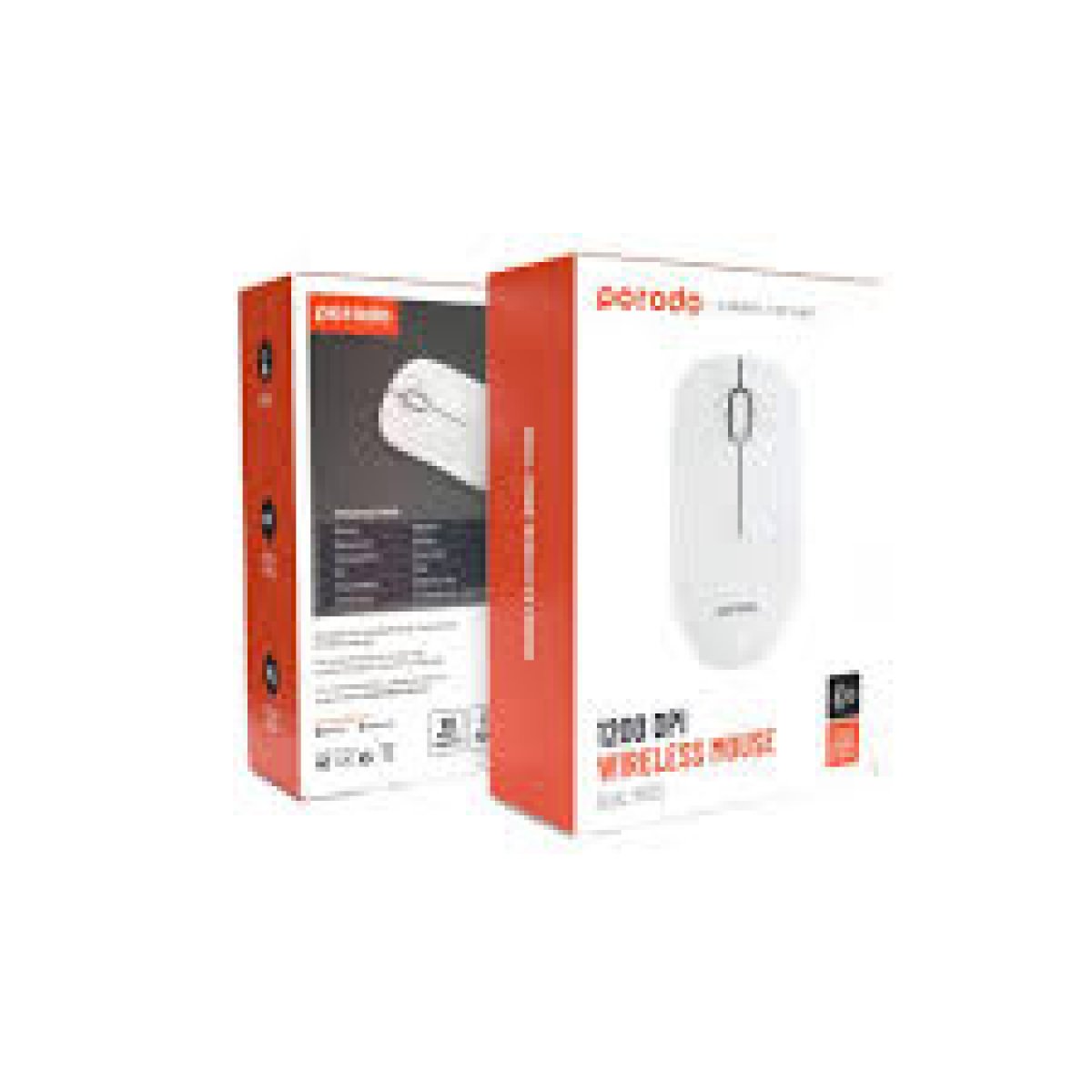 GAMING 2IN1 WIRELESS RECHARGABLE MOUSE WHITE - Image 1