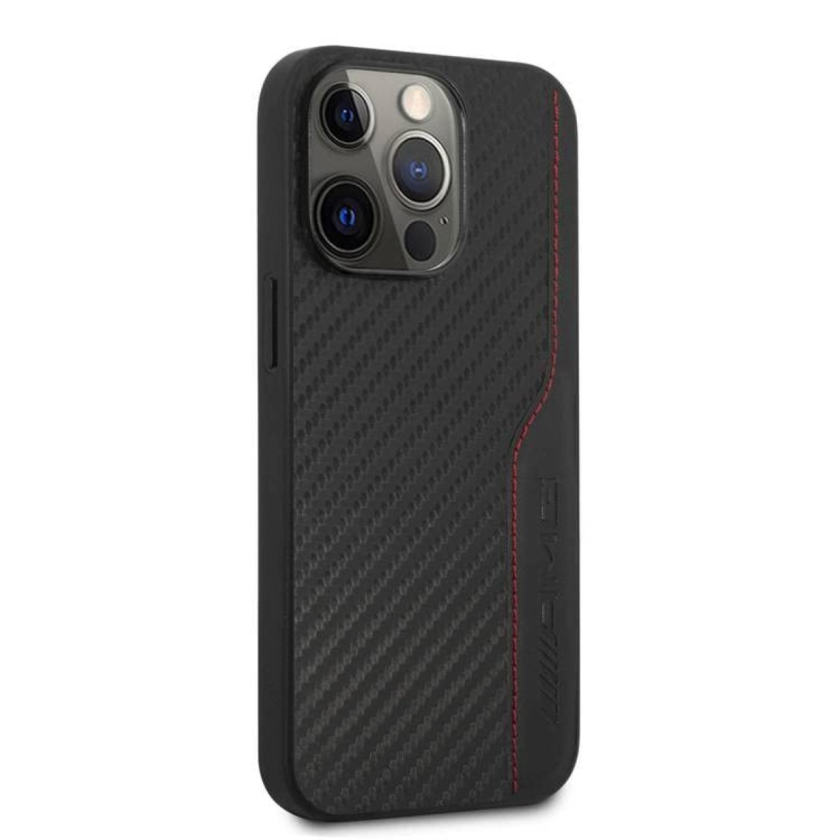 CARBON BLACK LEATHER AND RED STITCHING - Image 1