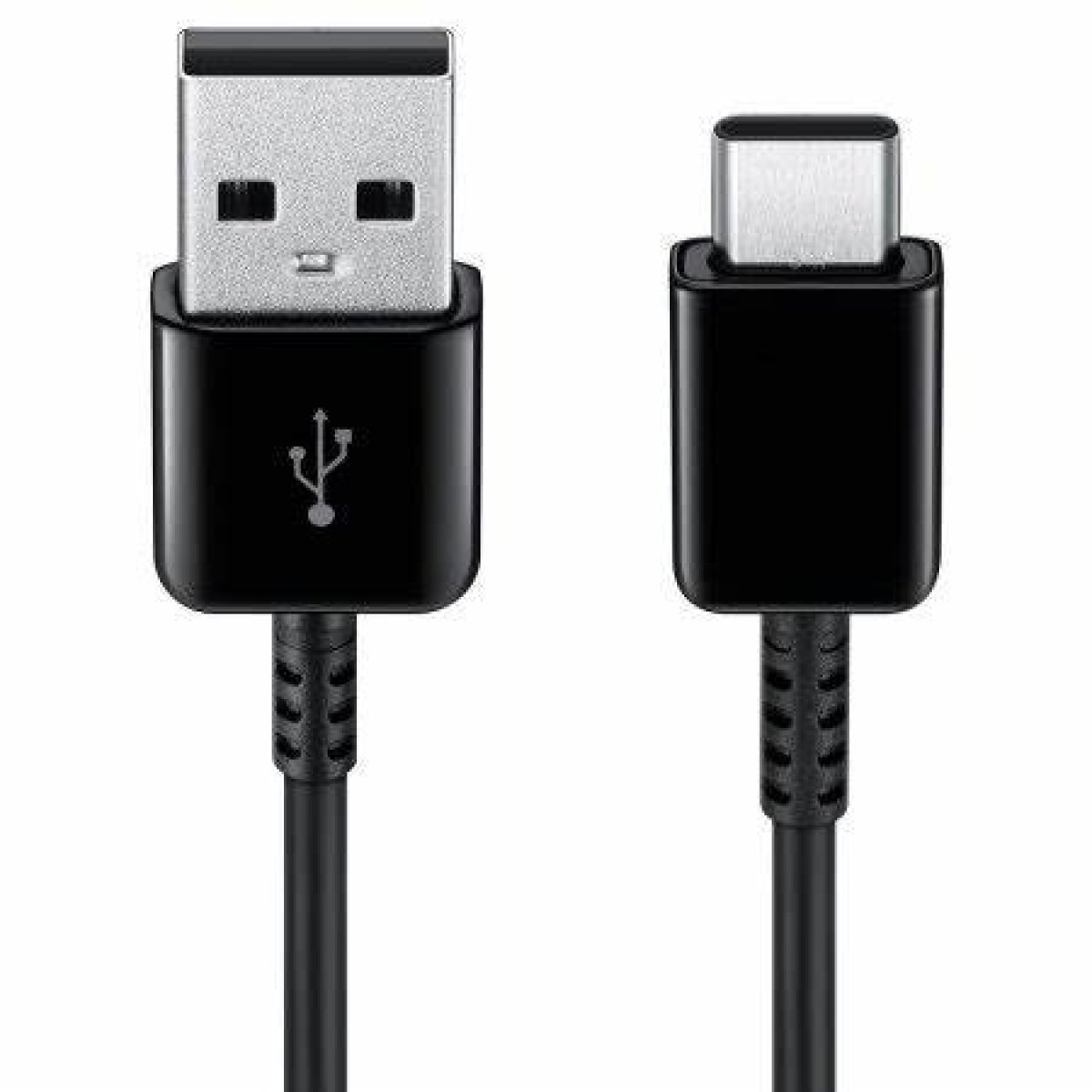 USB-A TO USB-C CABLE 1.5M - BLACK - Image 1