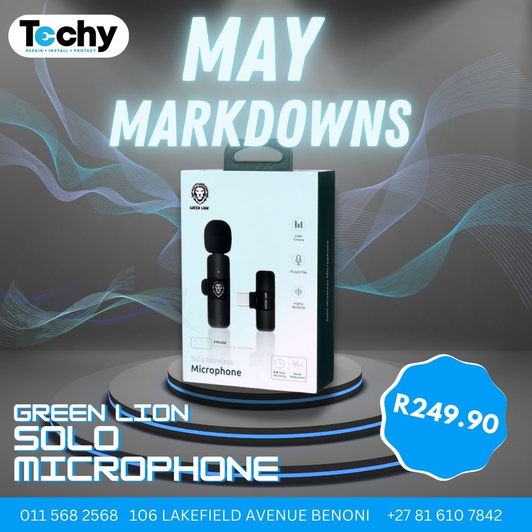 green lion solo microphone