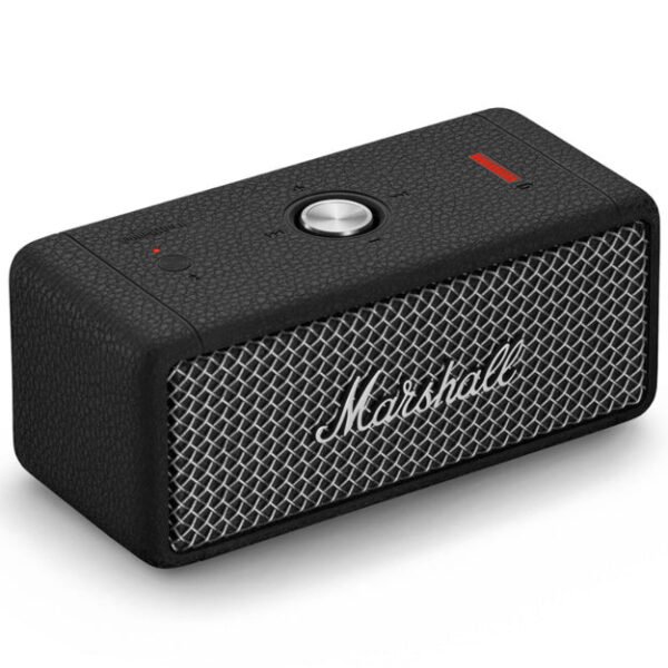 EMBERTON COMPACT WIRELESS SPEAKER- BLACK/STEEL