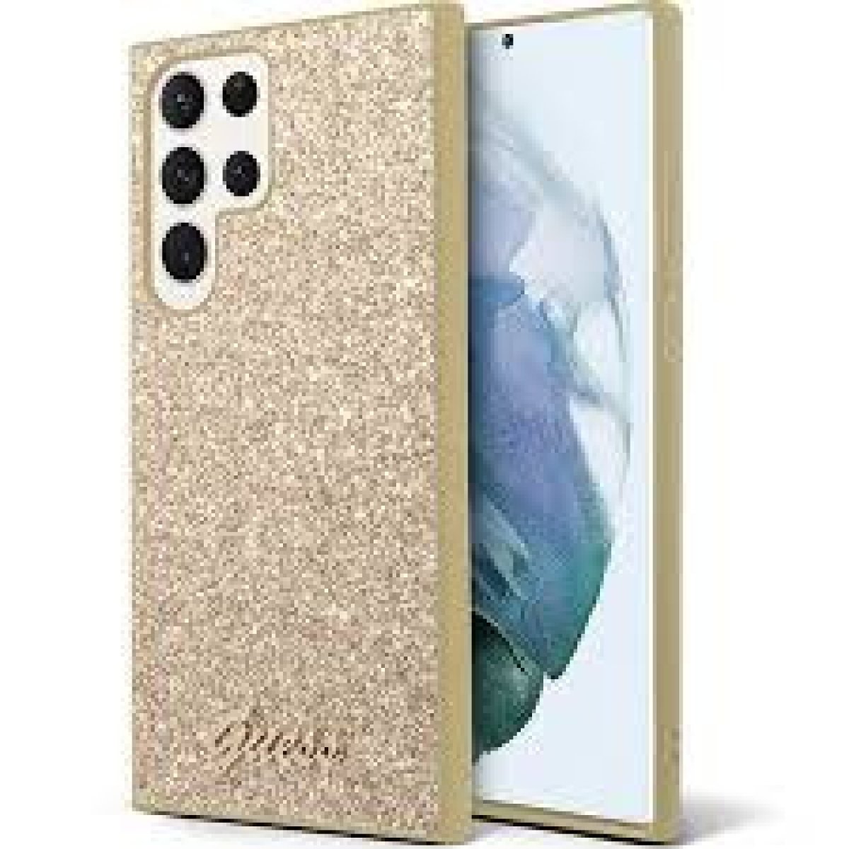 RHINESTONE CASE GOLD - Image 1