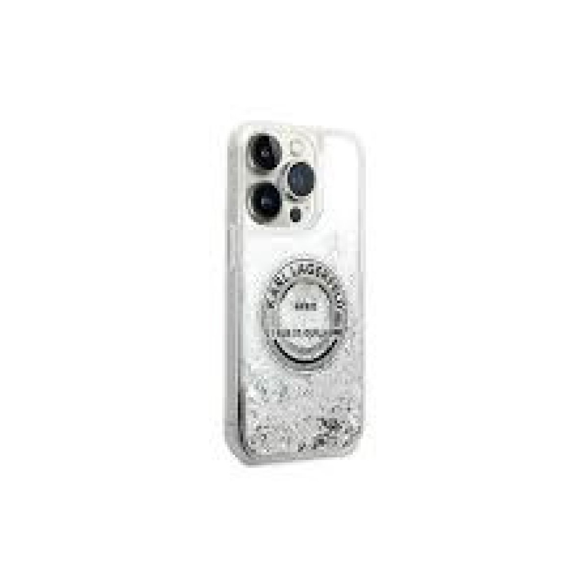 SILVER LIQUID GLITTER PARIS LOGO - Image 1