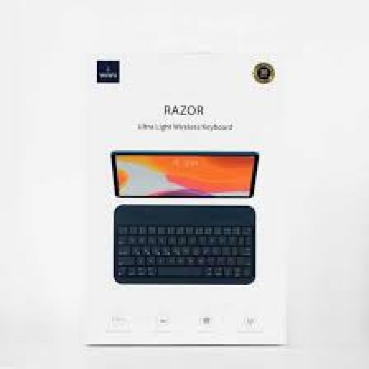 RAZOR WIRELESS KEYBOARD PINK - Image 1