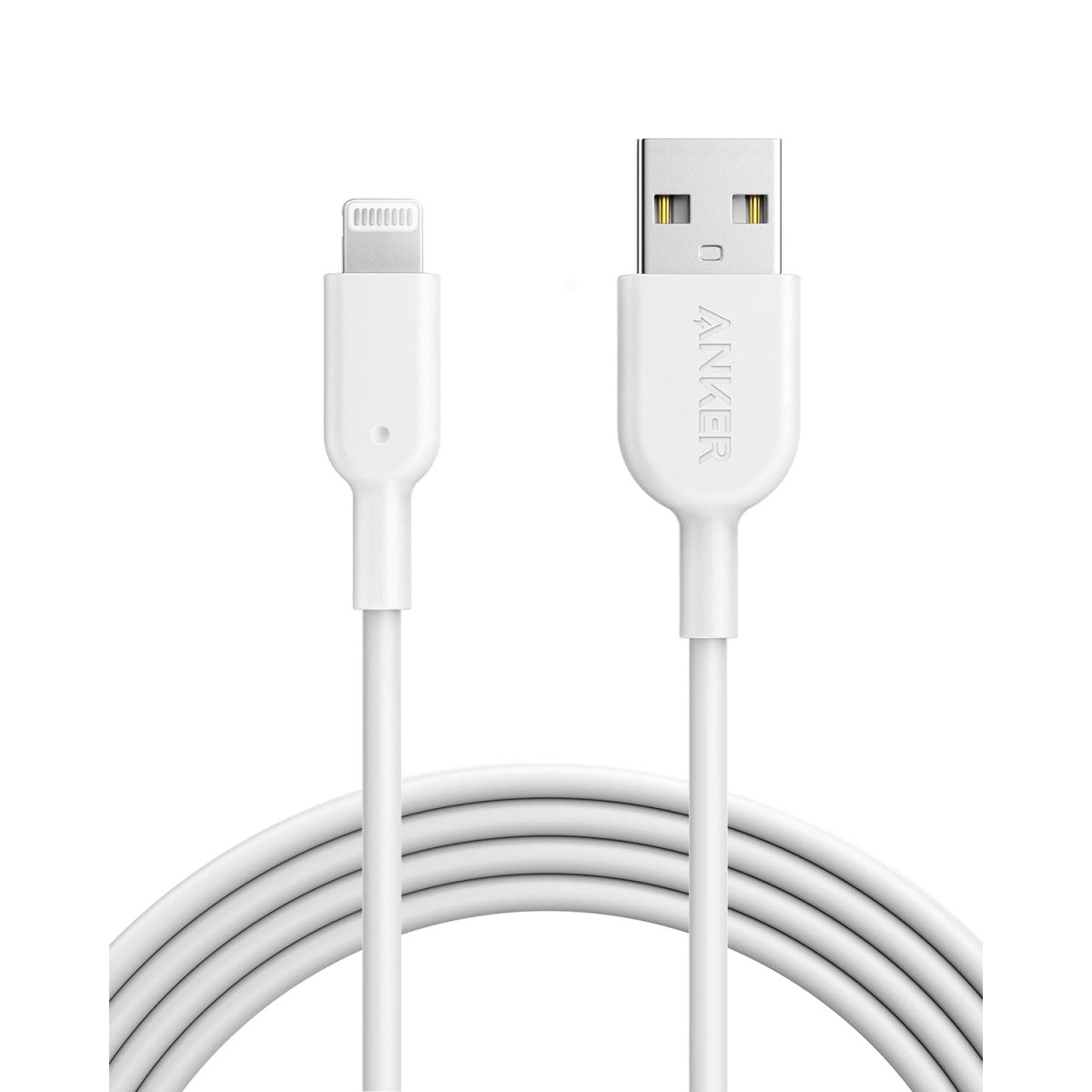 Powerline II USB-A TO LIGHTNING 1.8M WHITE - Image 1