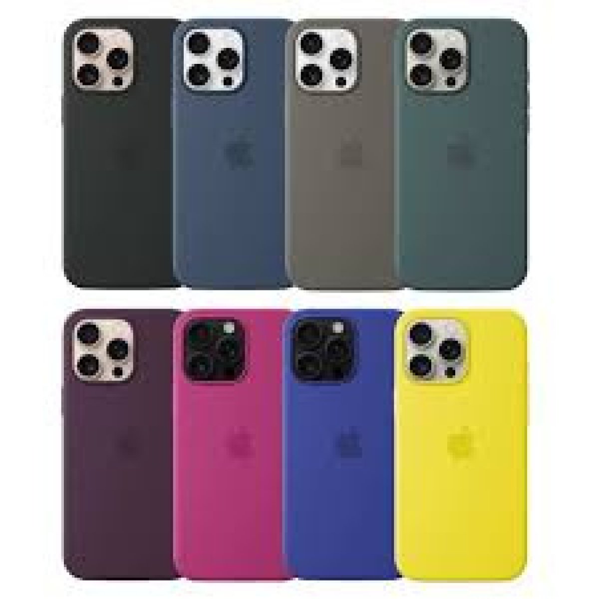 SILICONE CASE WITH MAGSAFE BLACK - Image 1