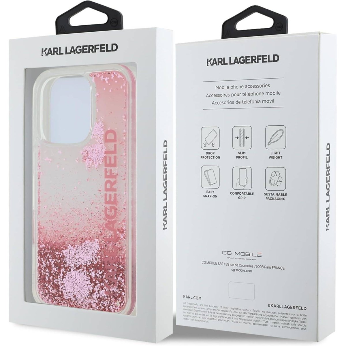 PINK LIQUID GLITTER GRADIENT - Image 1