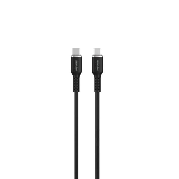 USB C TO USB C SILICONE BLACK
