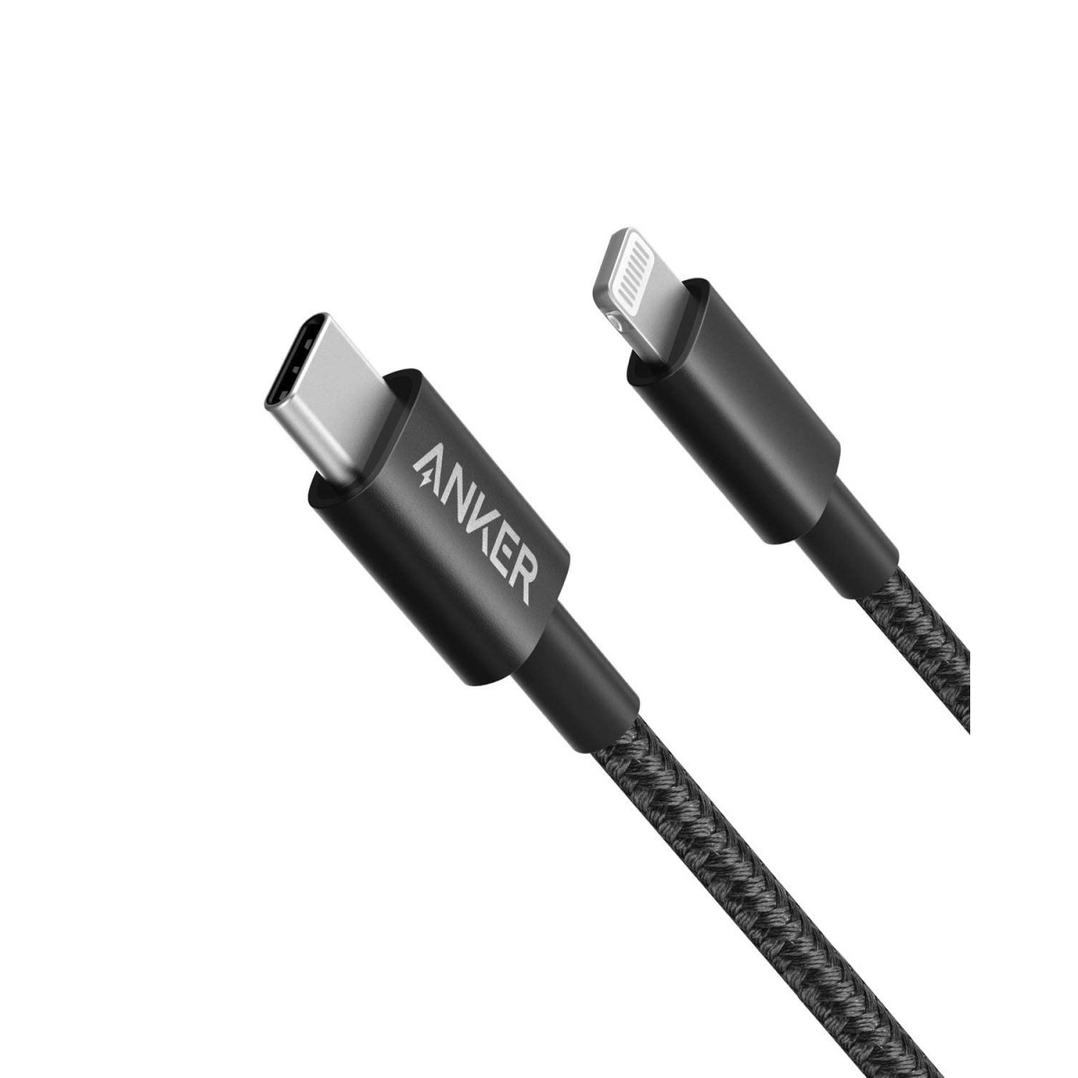 USB-A TO LIGHTNING CABLE 1.2M - BLACK - Image 1