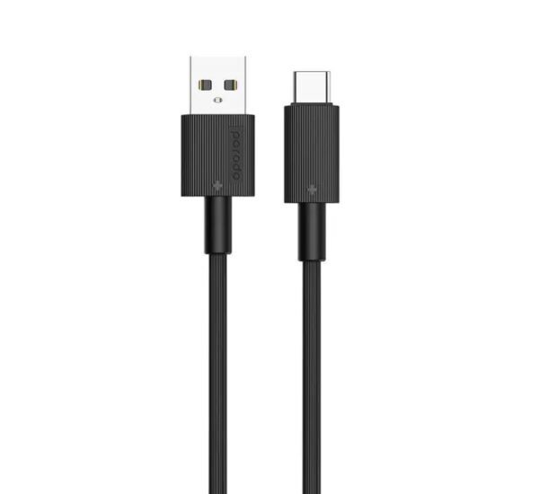 USB A TO PVC CABLE 1.2M BLACK