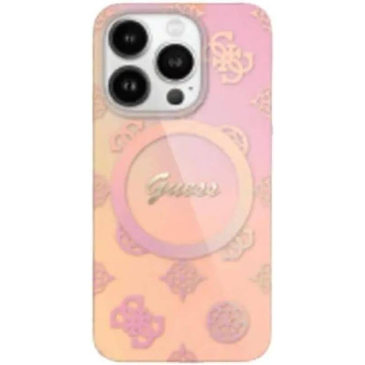 PINK ORANGE GRADIENT PEONY PATTERN - Image 1