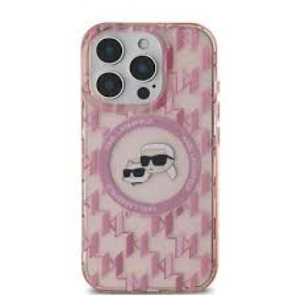 PINK MAGSAFE TRANSPARENT KL PATTERN