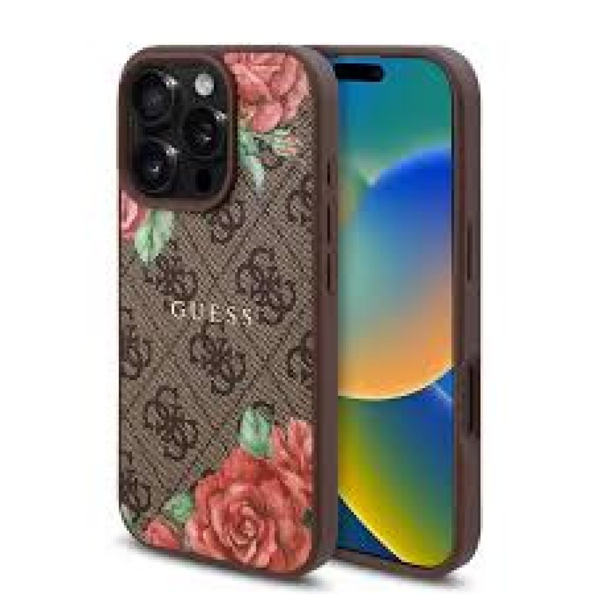 BROWN 4G PEONY WITH ROSES - Image 1