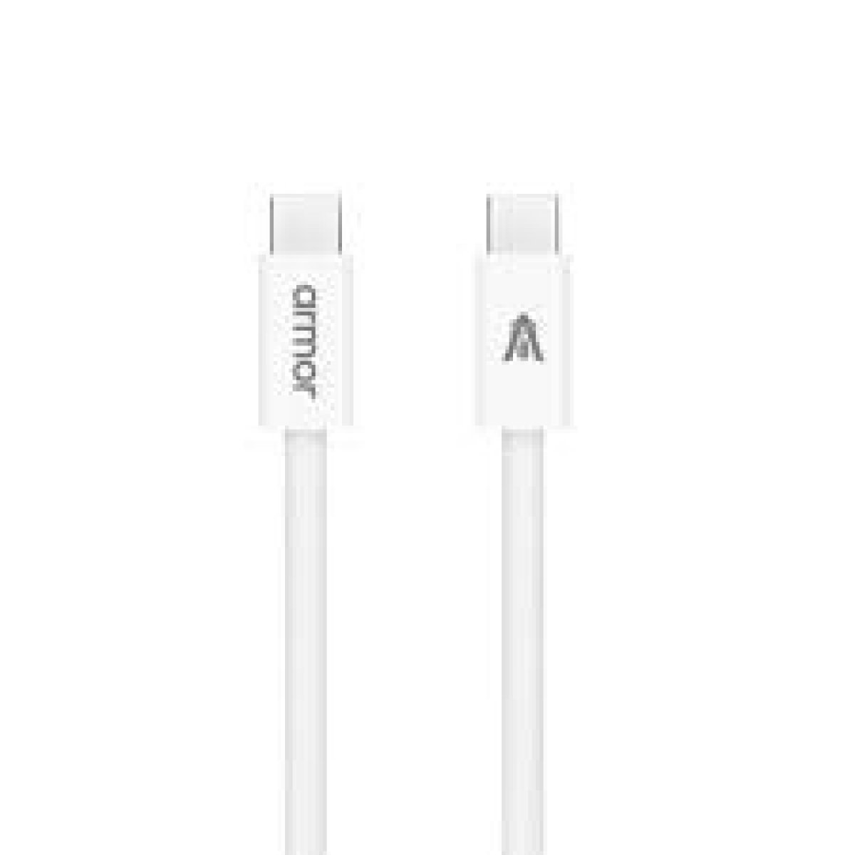 ARMOR USB-C TO USB-C 1M WHITE - Image 1