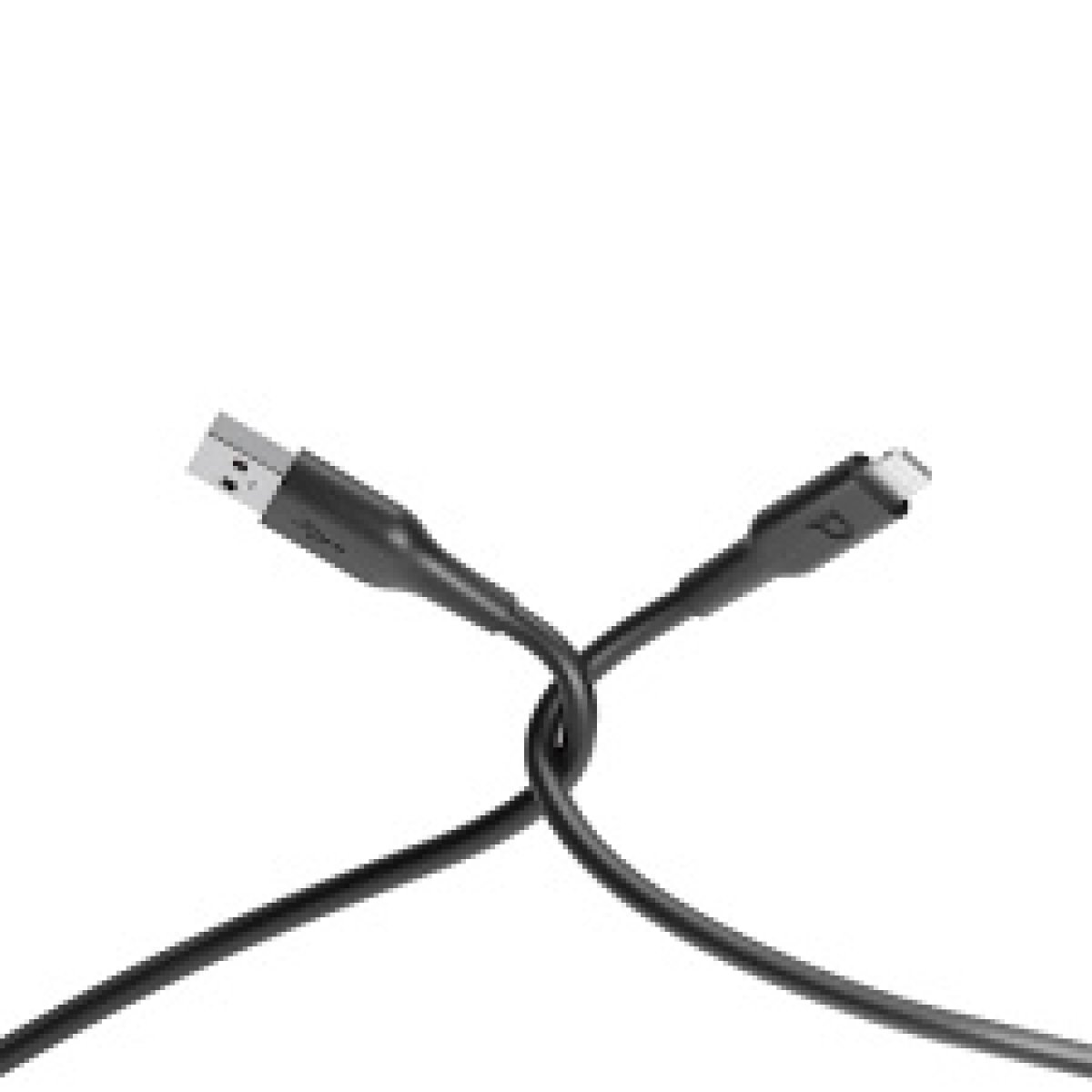 USB-A TO LIGHTNING  3M BLACK - Image 1