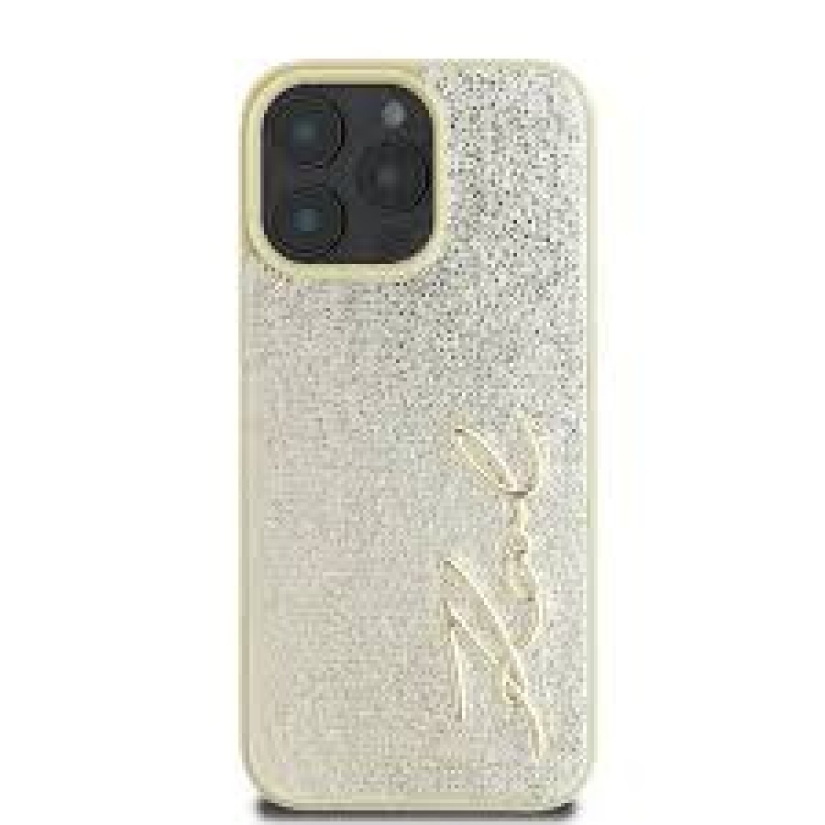 GOLD LEATHER WRINKLED DESIGN - Image 1