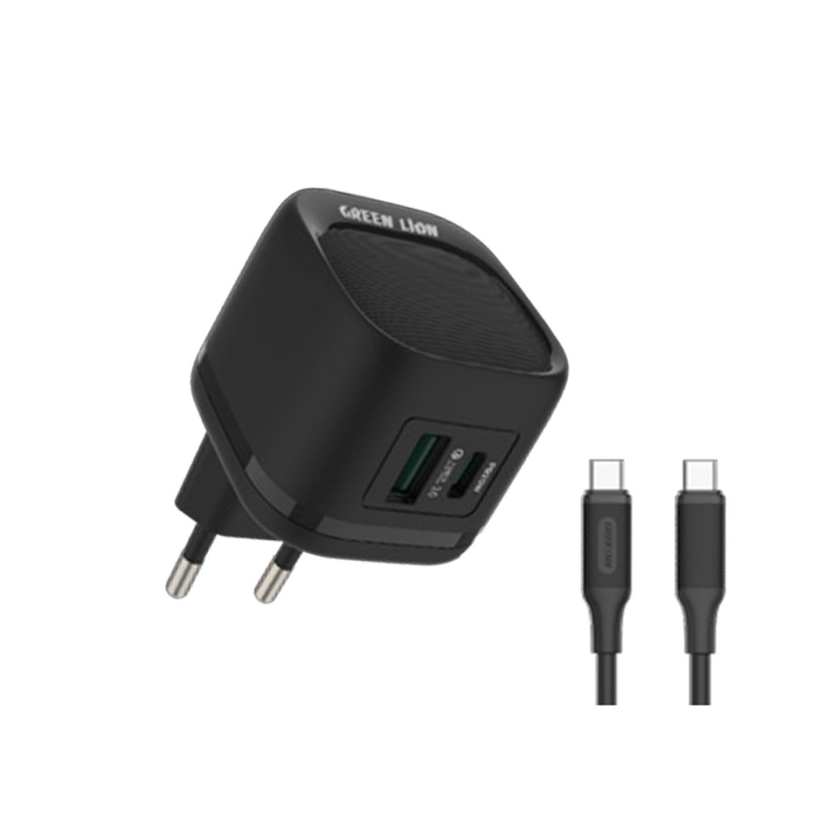 PD + QC 20W SIGNAL CHANNEL EU DARK GREEN - Image 1
