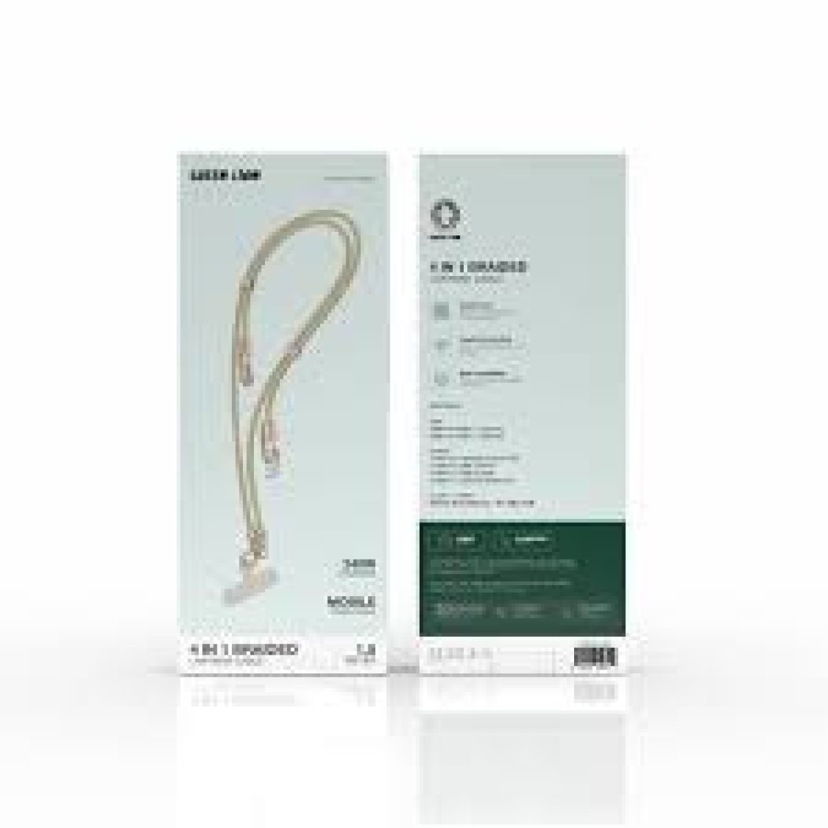4IN1 LANYARD GOLD 1.5M - Image 1