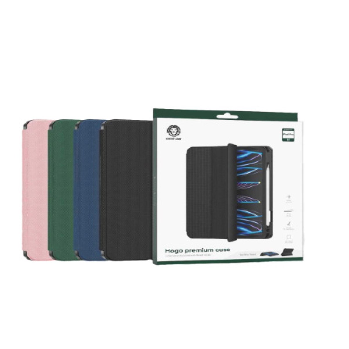 HOGO PREMIUM WITH PENCIL HOLDER 10.9" GREEN - Image 1