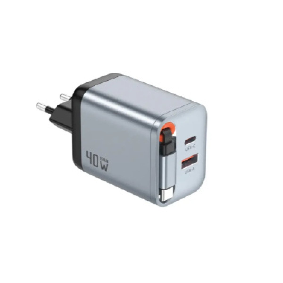 GREEN LION GAN PREM EU PLUG WALL CHARGER PD 45W - Image 1
