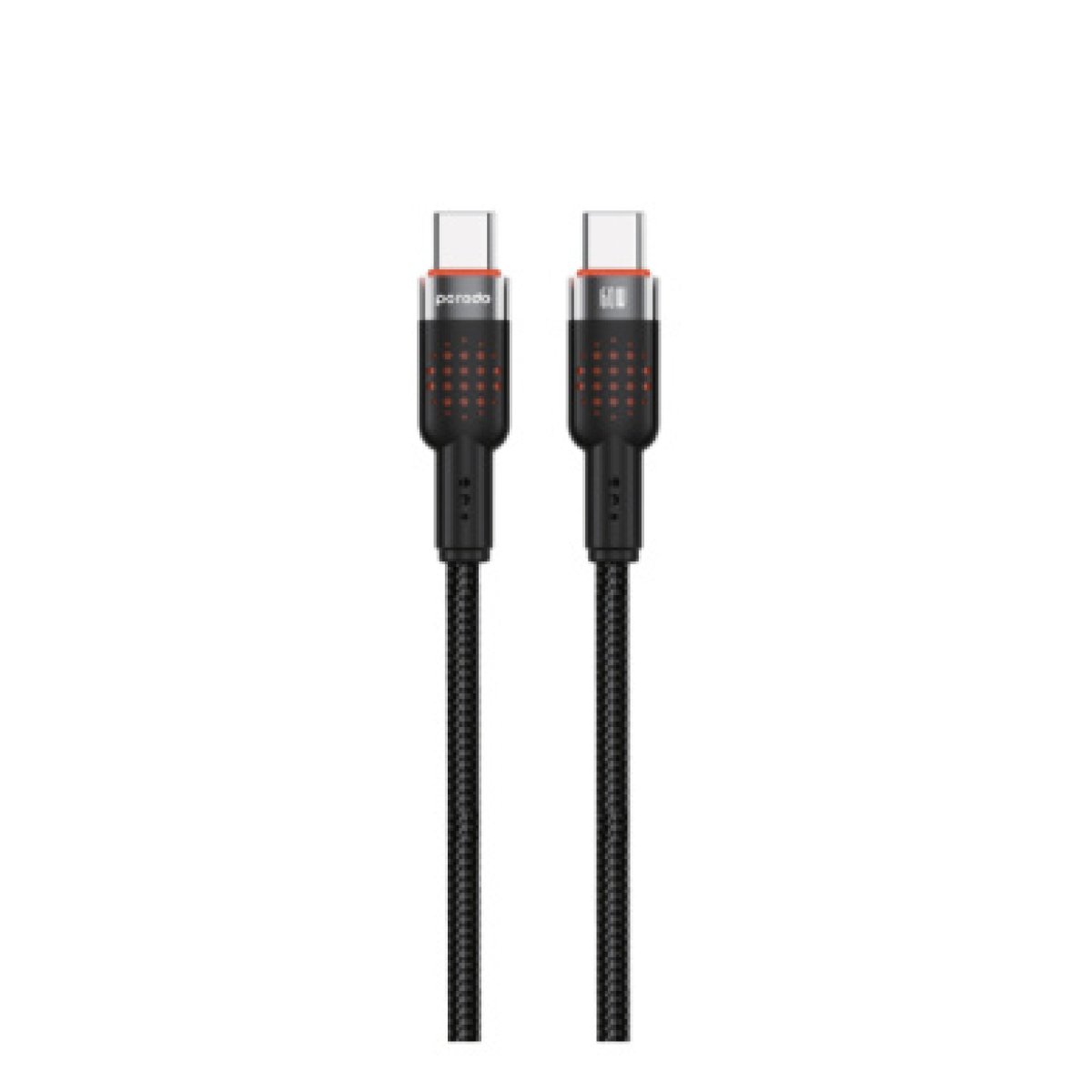 ALUMINUM BRAIDED CABLE USB-C TO USB-C - Image 1