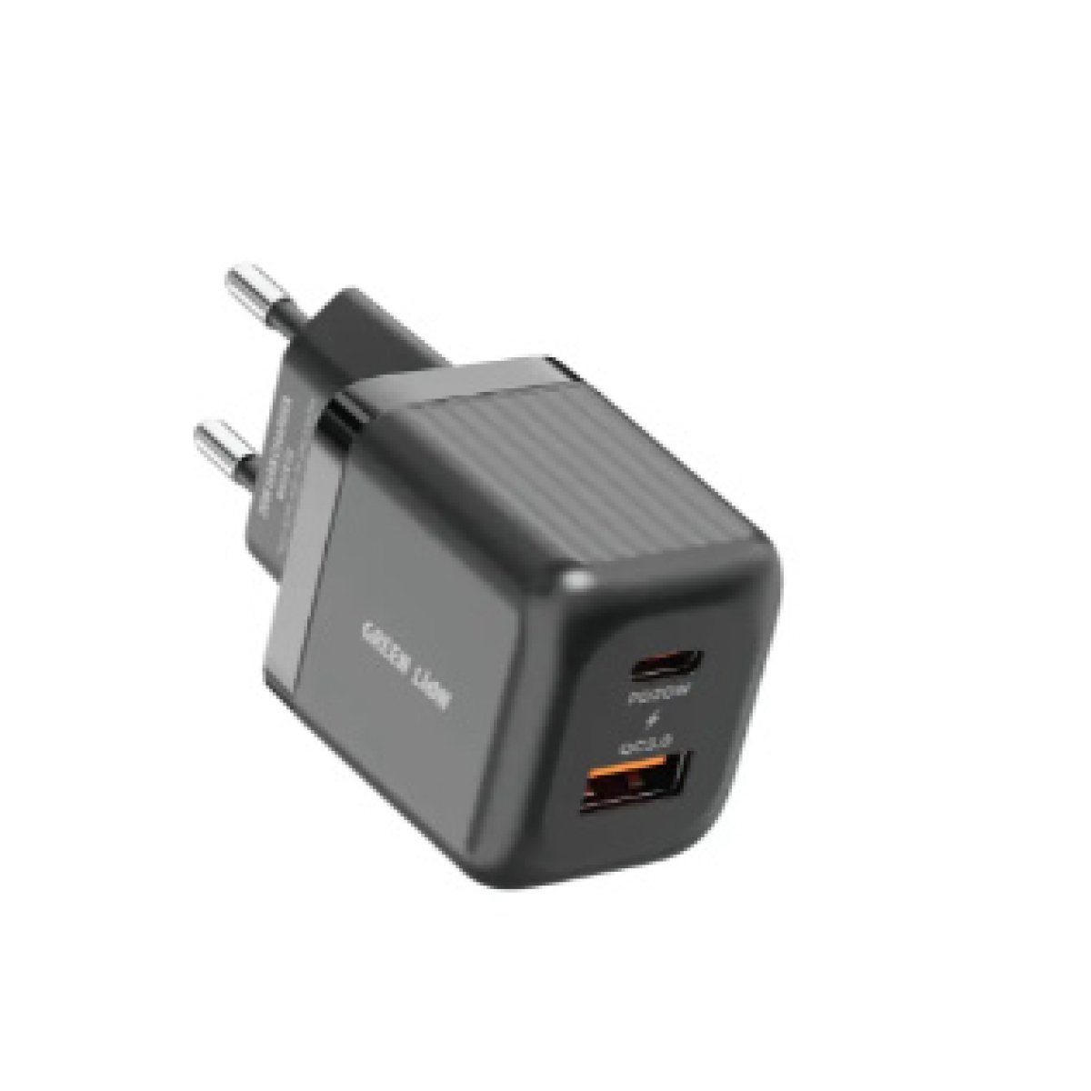 GREEN LION ULTRA COMPACT GAN WALL CHARGER EU PIN A+C PD20W - Image 1