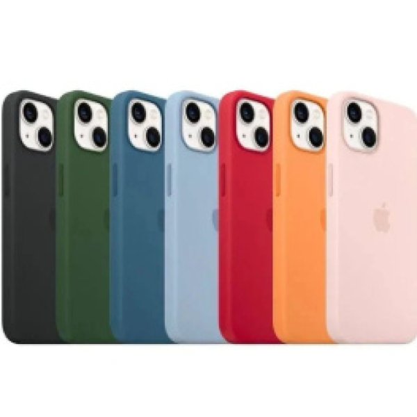 IP 13 BLACK SILICONE CASE