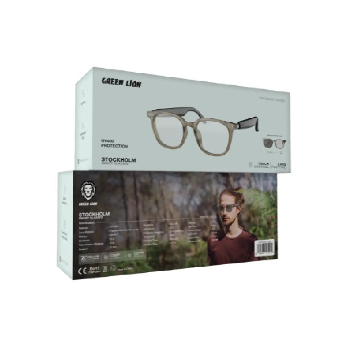 GREEN LION STOCKHOLM SMART GLASS BLACK - Image 1