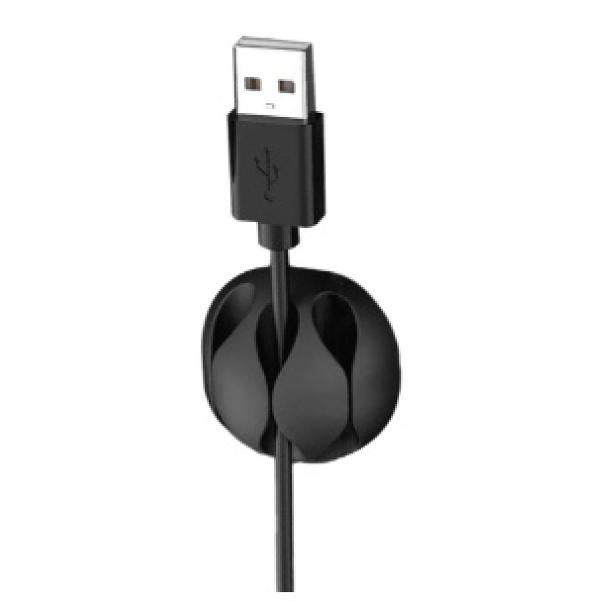 GREEN LION 10IN1 CABLE ORGANIZER BLACK - Image 1