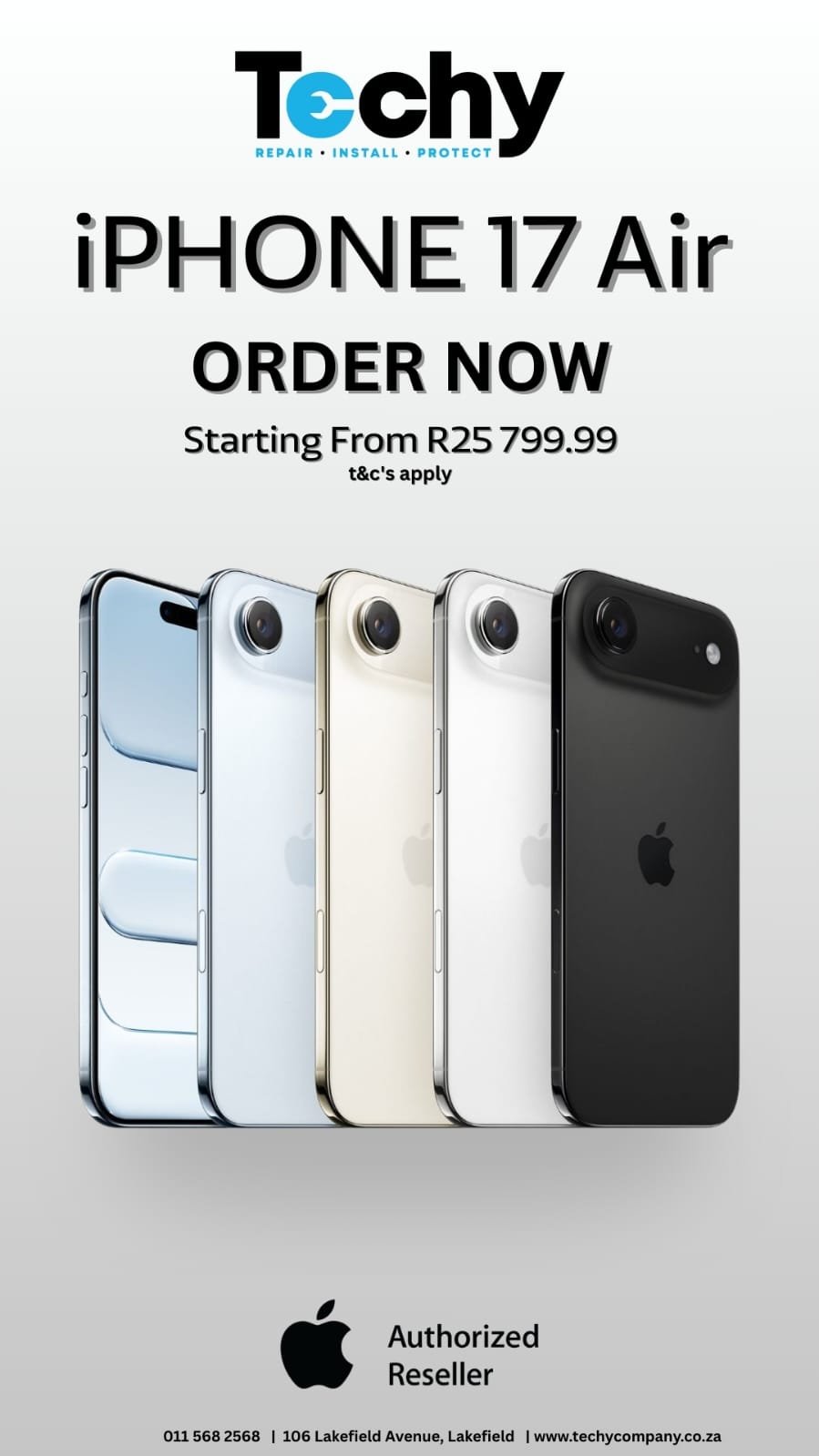 iPhone17 Air Techy Company