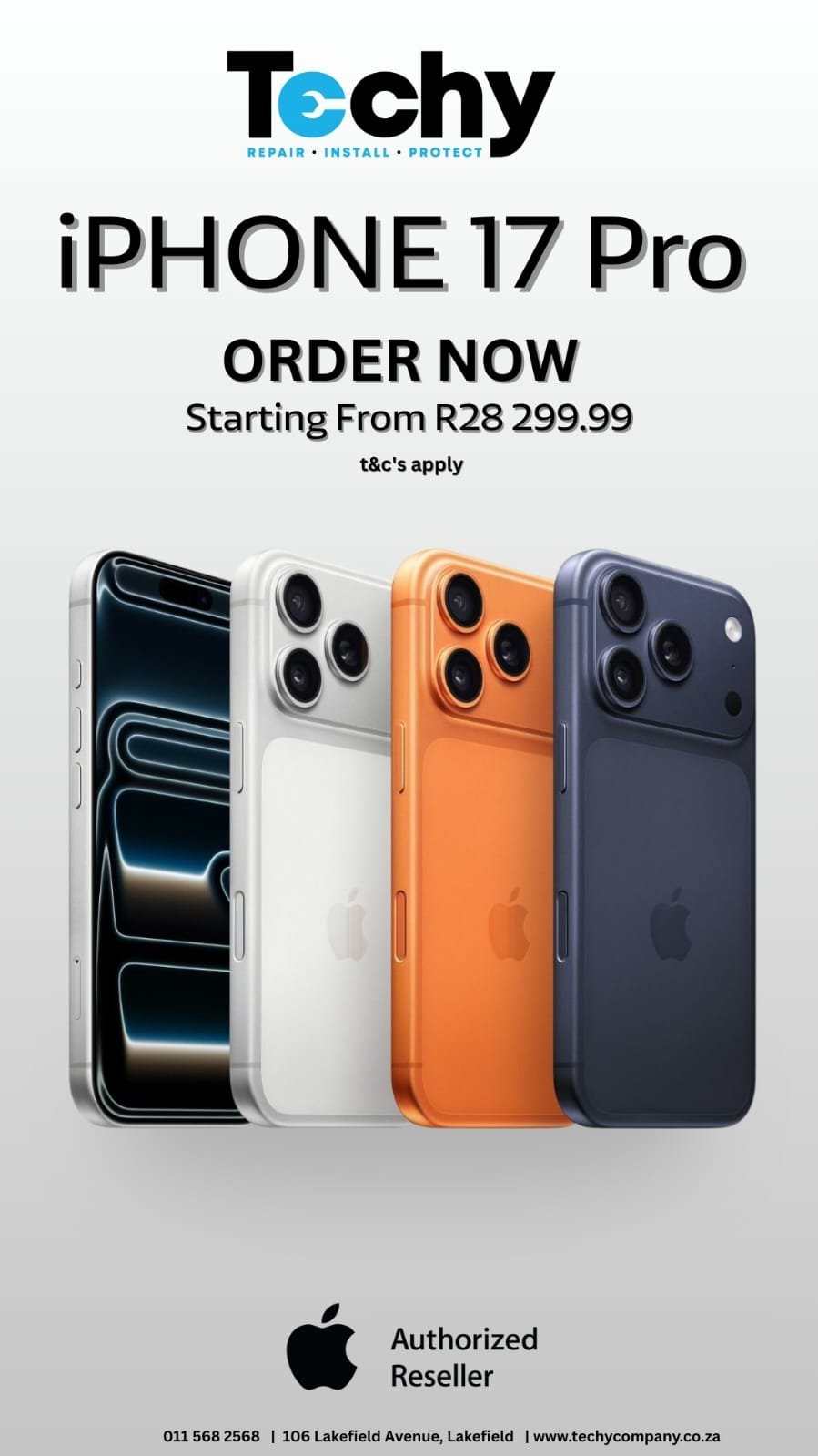 iPhone17 Pro Air Techy Company