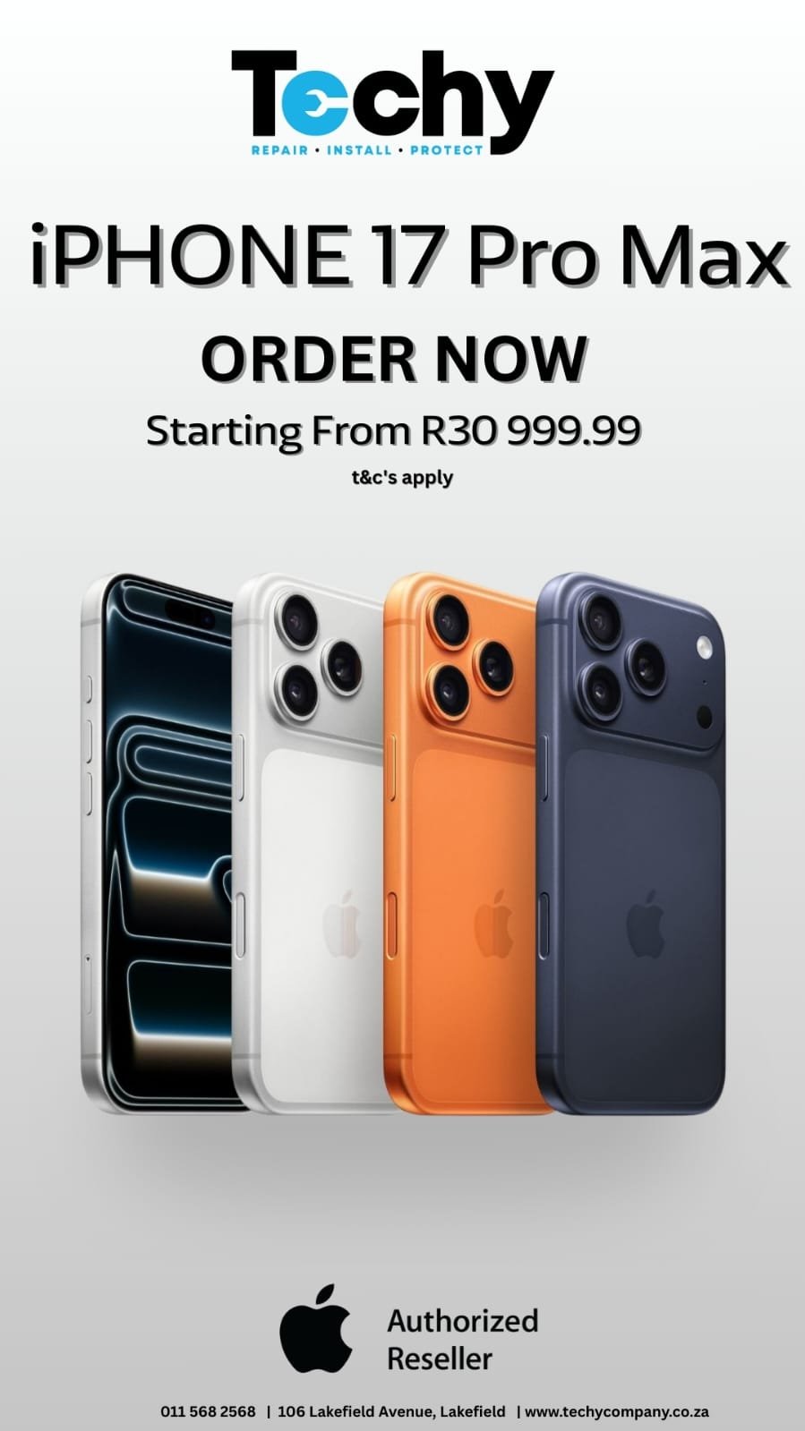 iPhone17 Pro Max Techy Company