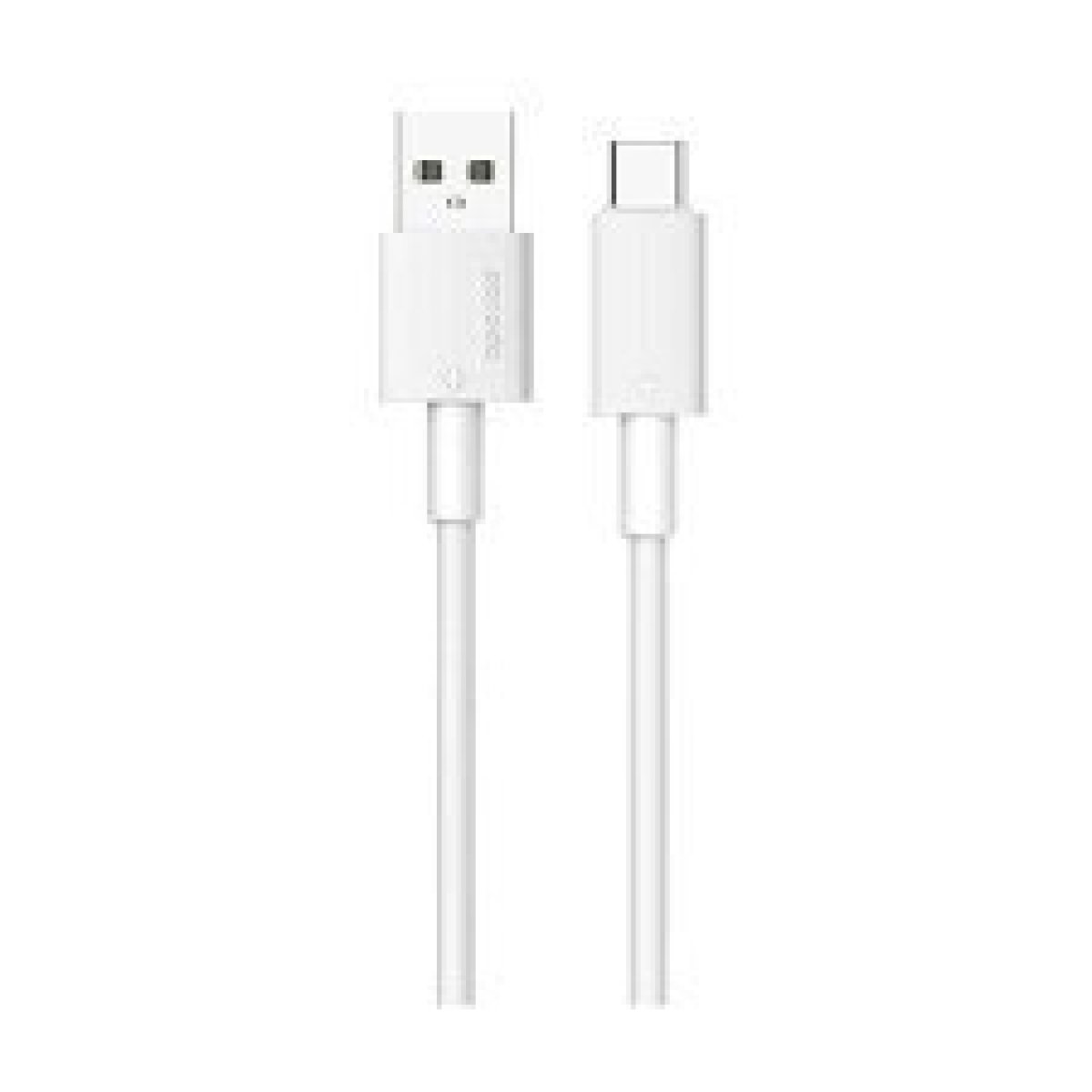 USB A TO C PVC 1.2M WHITE - Image 1