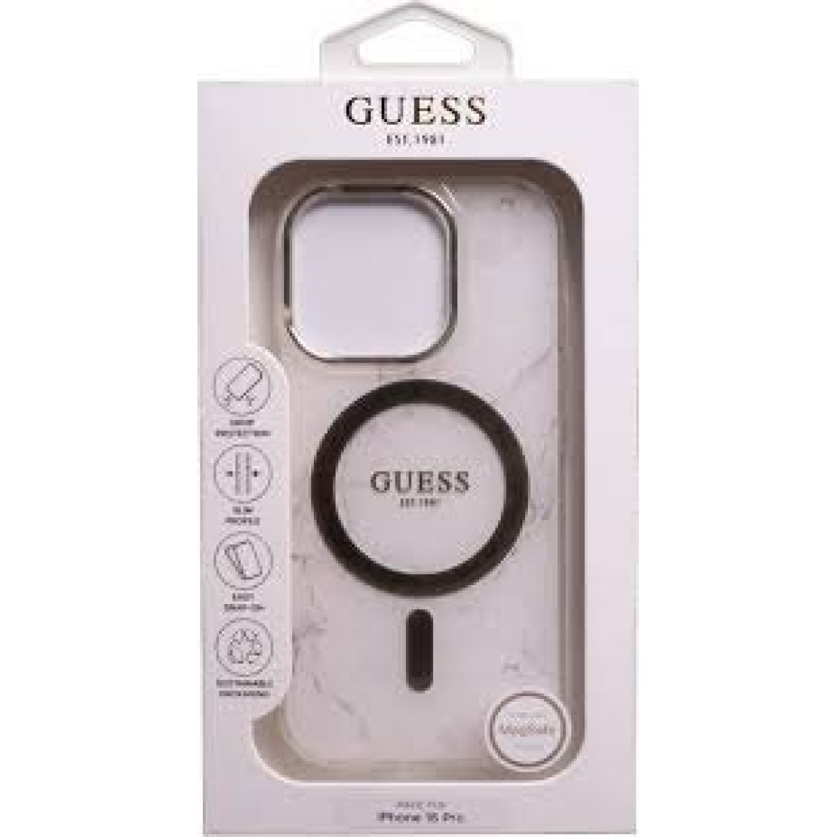 MAGSAFE WHITE MARBLE DESIGN - Image 1