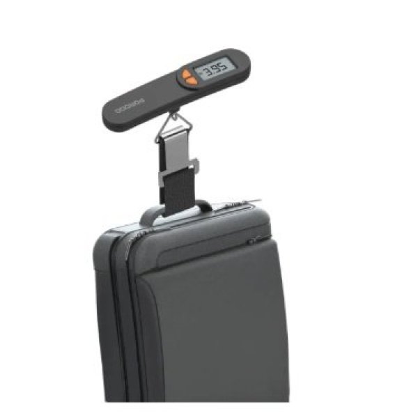 PORODO LIFESTYLE ECU SCALE HIGH PRECISION LUGGAGE SCALE BLACK