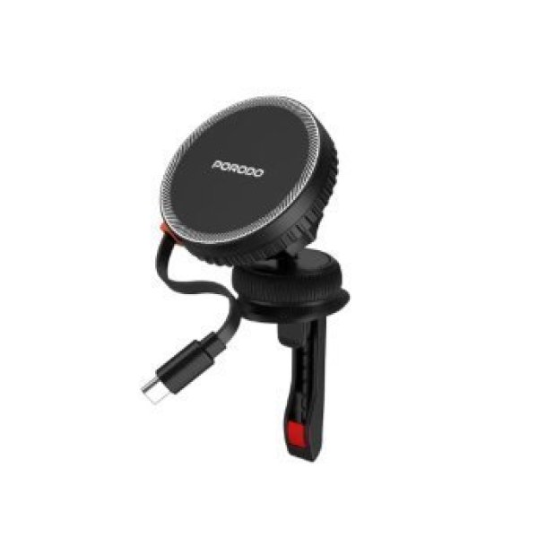 PORODO 2IN1 MAG CAR PHONE HOLDER