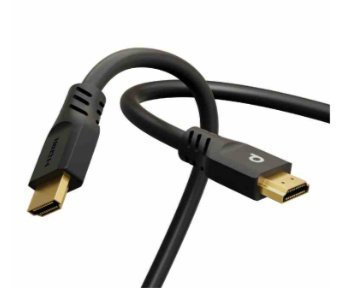 0.1083010020175863486223390-1-1.jpg PORODO BLUE TYPE C TO HDMI 2M 4K BLACK - Image 1