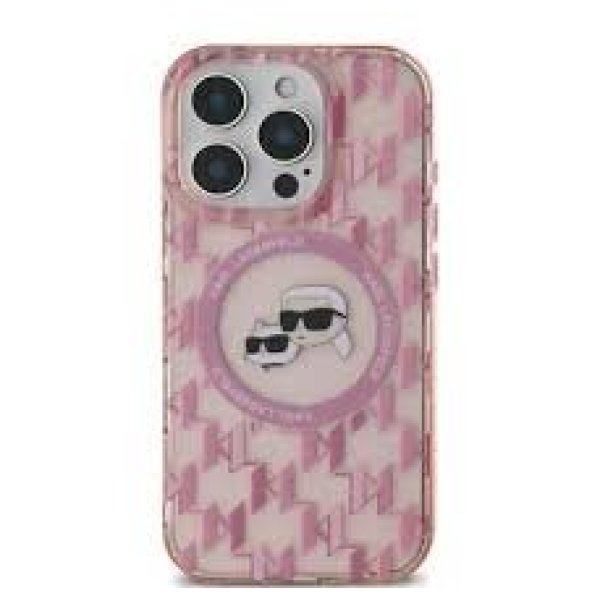 PINK MAGSAFE TRANSPARENT KL PATTERN