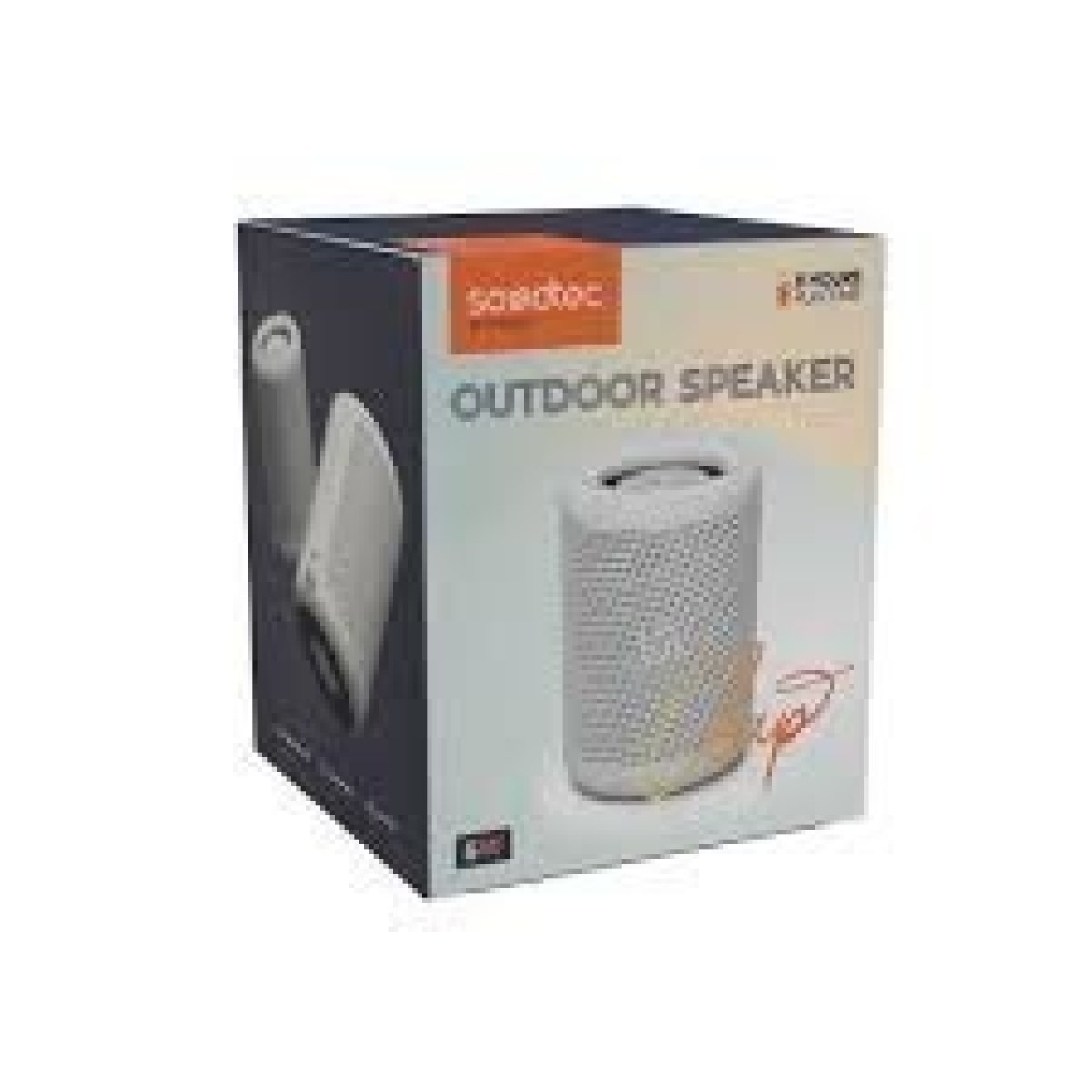 SOUNDTEC WATERPROOF IP65 PORTABLE BLUETOOTH SPEAKER - GREY - Image 1
