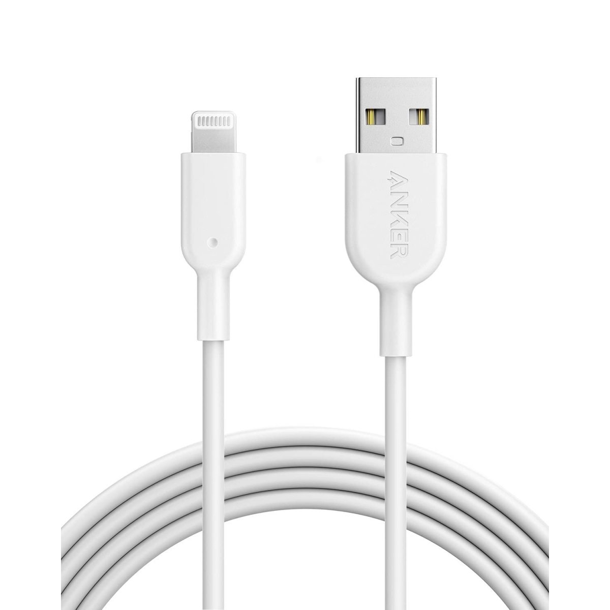 Powerline II USB-A TO LIGHTNING 1.8M WHITE - Image 1