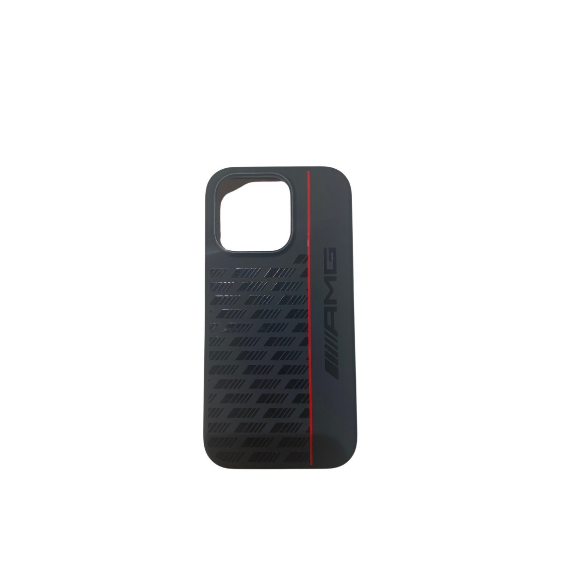 SILICONE CARBON PATTERN BLACK/ RED LINE - Image 1