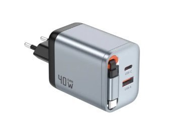 0.3033350020175878591923391-1-1.jpg GREEN LION GAN PREM EU PLUG WALL CHARGER PD 45W - Image 1