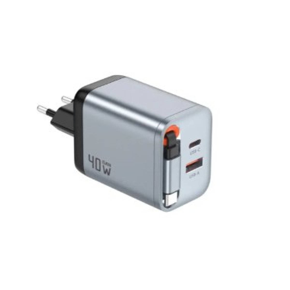 GREEN LION GAN PREM EU PLUG WALL CHARGER PD 45W - Image 1