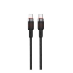 ALUMINUM BRAIDED CABLE USB-C TO USB-C