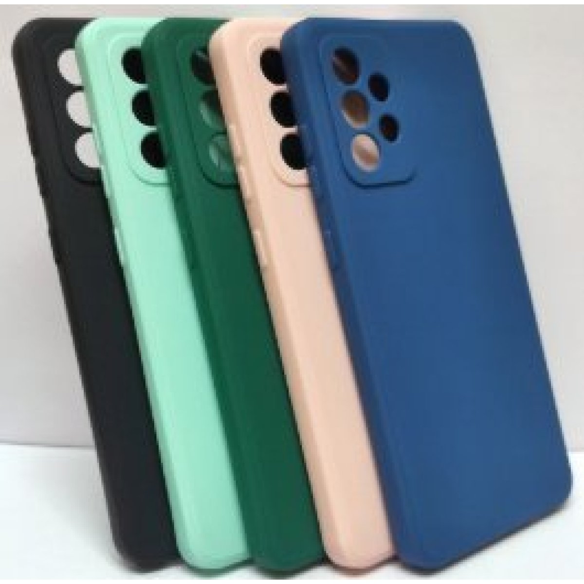 S21 FE BLACK SILICONE CASE - Image 1