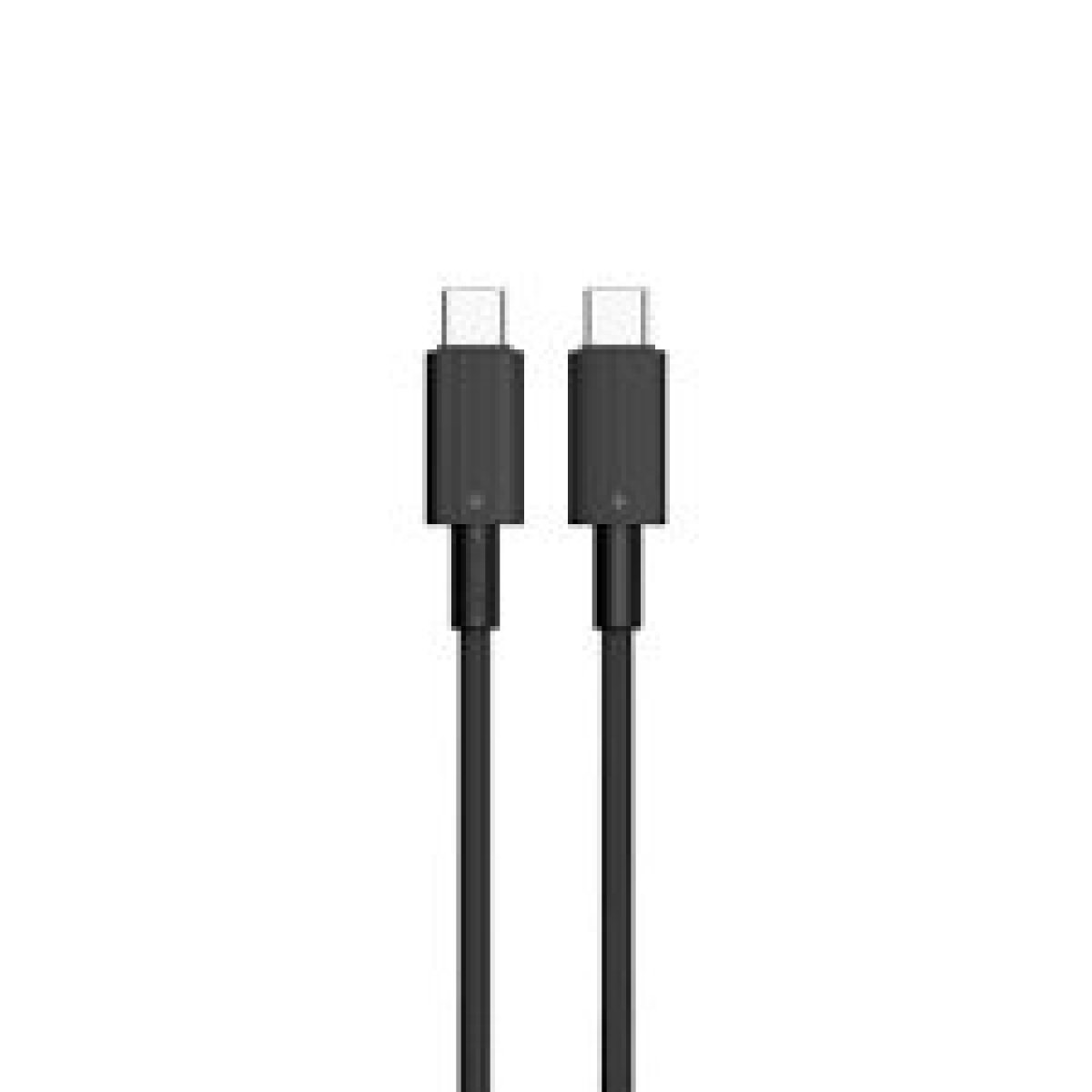 USB C TO C PVC CABLE 3M - BLACK - Image 1