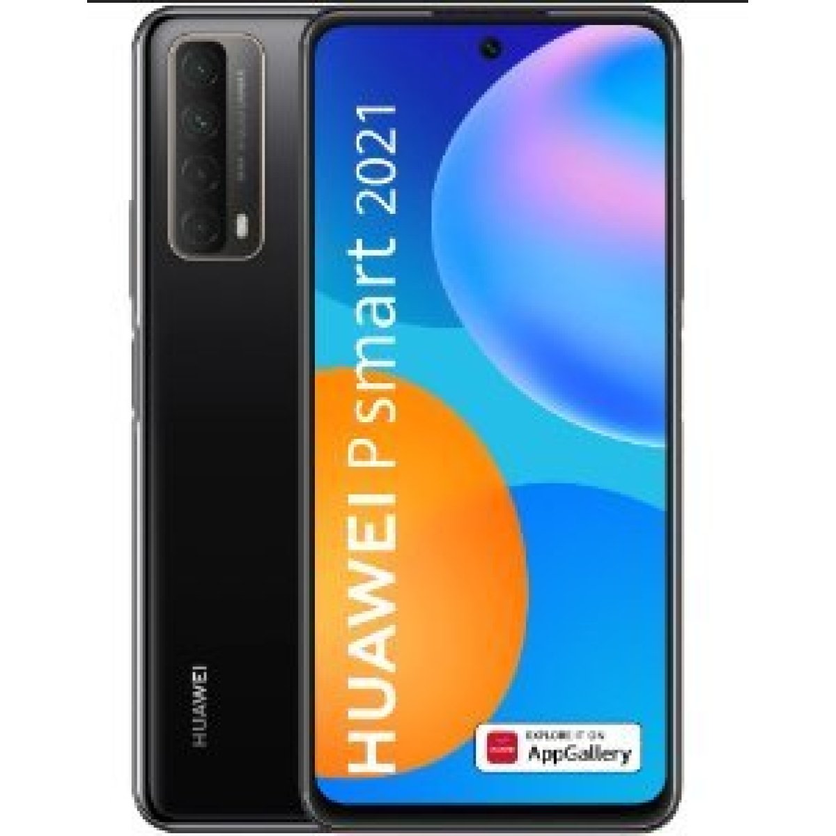 HUAWEI P SMART 2021 BLACK 128GB 4GB - Image 1