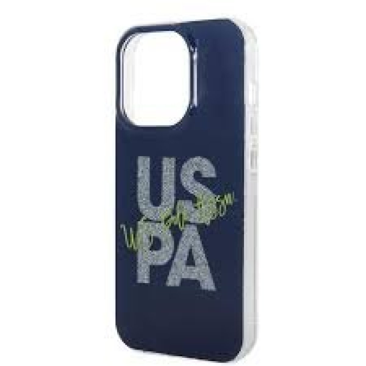 GLITTER LOGO CASE NAVY - Image 1