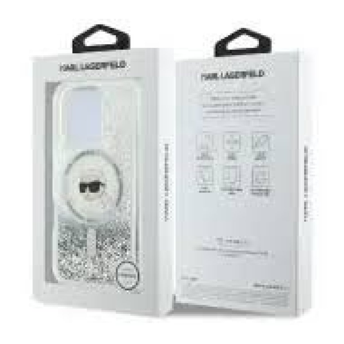 CLEAR LIQUID GLITTER SILVER - Image 1