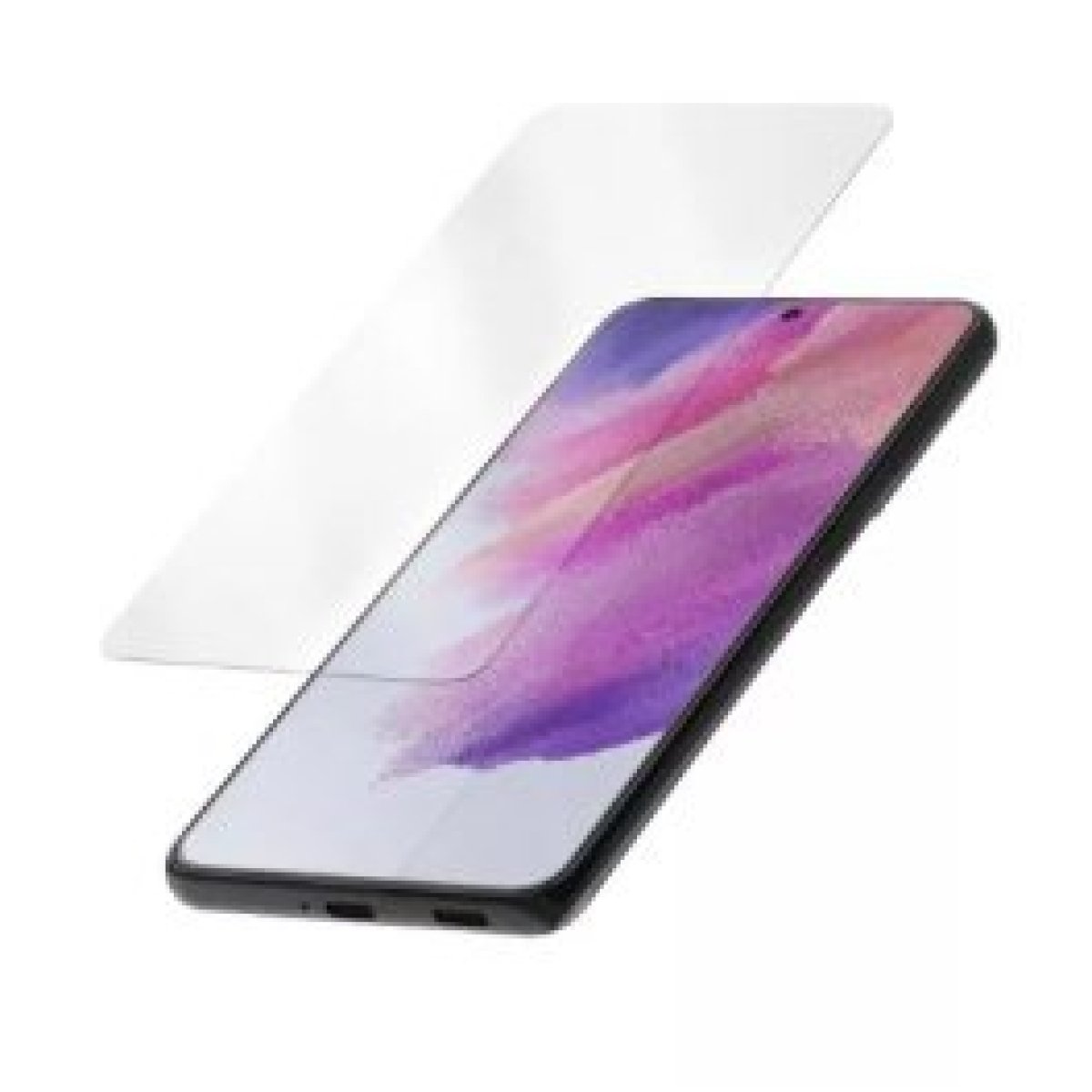 TEMPERED GLASS CLEAR SAMSUNG S21FE - Image 1